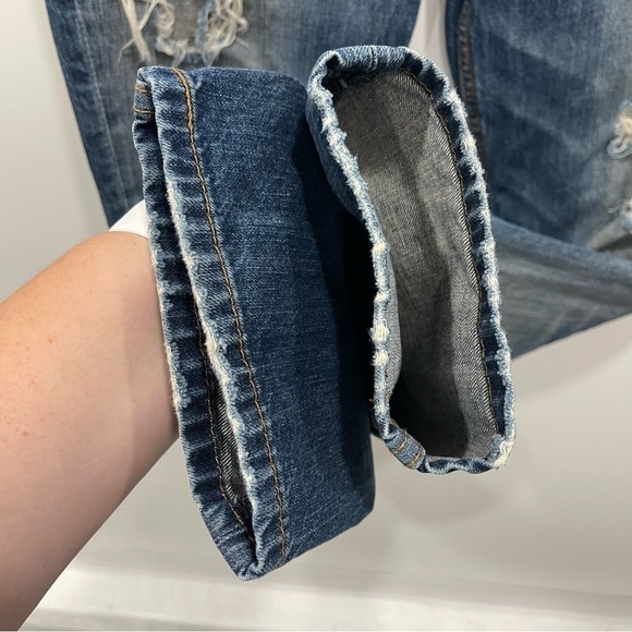 Levi’s 511 Slim Fit Jeans Distressed 34 x 34 Men’s - Picture 7 of 13